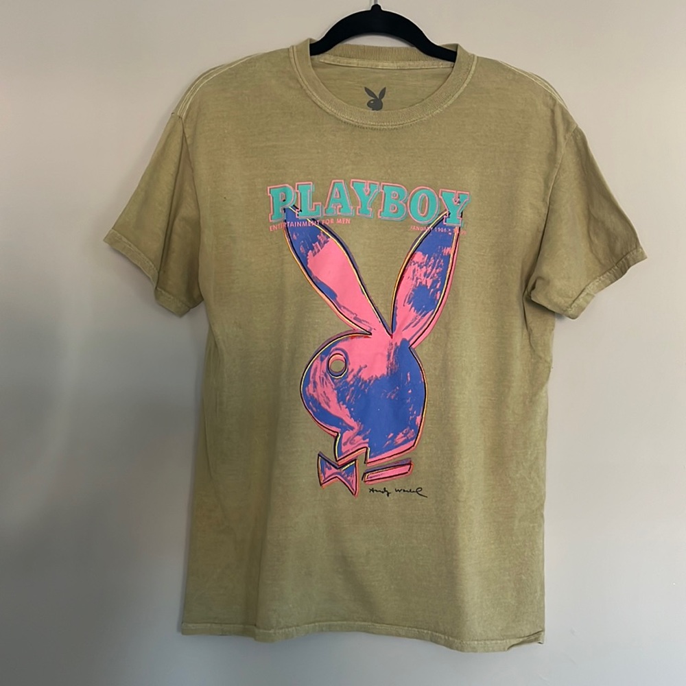 Vintage Playboy T Shirt Andy Warhol
